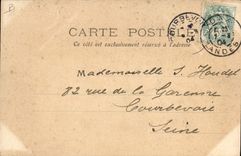 CPA Folklore Echassier surveillant l'allaitement des agneaux Moutons