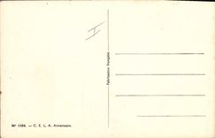 CPA Fantaisie Illustrateur Annemasse Bateau