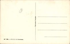 CPA Fantaisie Illustrateur Annemasse Bateau