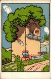 CPA Fantaisie Illustrateur Provence Les oratoires Andre Filippi
