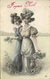CPA Fantaisie Illustrateur Femmes