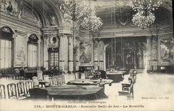 Vintage Postcard Casino of Monte Carlo New gaming room the caster