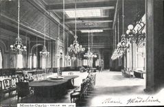 Vintage Postcard Casino of Monte Carlo Gaming room