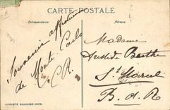 Vintage Postcard Casino of Monte Carlo the gardens seen general Monaco