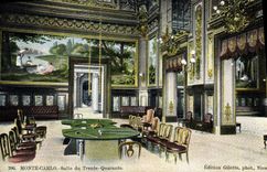 CPA Casino de Monte Carlo Salle du Trente Quarante