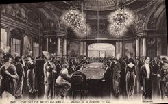 CPA Casino de Monte Carlo Autour de la roulette