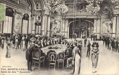 CPA Casino de Monte Carlo Salle de jeu roulette