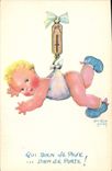 CPA Fantaisie Illustrateur Beatrice Mallet Enfant Qui bien se porte 