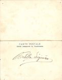CPA Botello & Virginia Gymnastes aeriens Autographe 