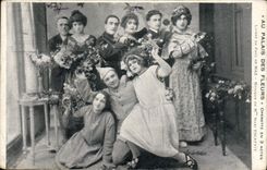 Vintage Postcard With the Palate of the Flowers Operetta in 3 acts Paul of max