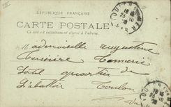 Vintage Postcard Parisian Headstocks