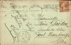 Postal Folclore lo zumbaba lección de Zanfoña Niños