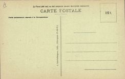 CPA Folklore Auvergne Musicien Auvergnat