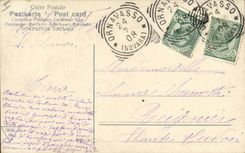 Vintage Postcard Woman