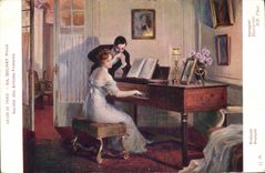 CPA Salon de Paris Gelhay Prelude Clavecin 