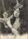 CPA Femme profils grecs 