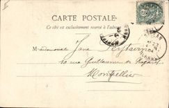 Vintage Postcard Woman Greek profiles