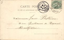 CPA Femme La Cigale 