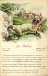 CPA Le belier Mouton Astrologie 