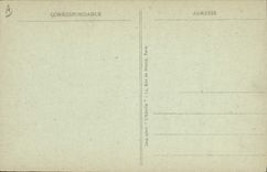 Vintage Postcard Militaria Paris November 11th, 1920 Festivals of the fiftieth anniversary of the Republic Homage to the Hairy unknown and has Gambetta