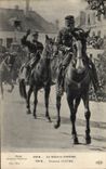 Vintage Postcard Militaria general Joffre has horse