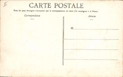 Vintage Postcard Militaria the intruder