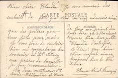 CPA Militaria Jane Parraud Drapeaux 