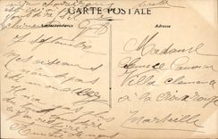 CPA Militaria Adieu 