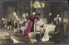 CPA Salon 1901 Brunery Le singe de son eminence 