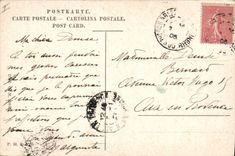 Vintage Postcard Mr. Ten Kale Haymaking in Holland