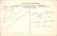 CPA Bellay Une halte Cheval Attelage 