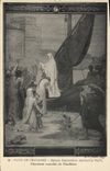Vintage Postcard Puvis de Chavannes Sainte Genevieve supplies Paris Murals of the Pantheon