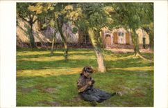 CPA Le verger The orchard 