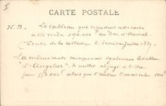 CPA Chantilly Musee Conde Les cuirassiers de 1805 avant le combat Meissonier Militaria 