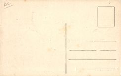 Postal Folclore una boda en la Landas la vuelta de la iglesia