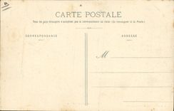 Postal Folclore Corremolinos y pastor landais a Ovejas