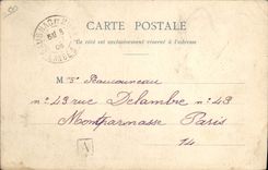 CPA Folklore Une noce dans les Landes Retour de l'eglise Mariage