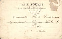 CPA Folklore Une noce dans les Landes Retour de l'eglise Mariage