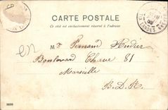 CPA Folklore Une noce dans les Landes Le maitre de maison introduisant les epoux Mariage 