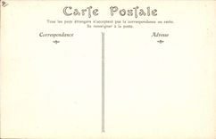 CPA Folklore Berger landais Moutons