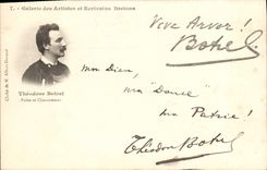 CPA Folklore Botrel Autographe TOP Poete et chansonnier Bretagne 