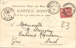 CPA Folklore Botrel Nos marins bretons Armement d'un bateau pour la peche a la sardine Bateau 