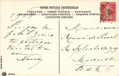 CPA Fantaisie Enfant Sabot Noel