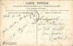 CPA Fantaisie Fleurs Bonne annee