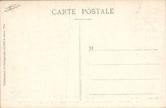 Vintage Postcard Casino Monte Carlo Room Thirty and Forty Touzet