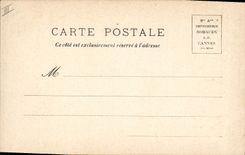 Vintage Postcard Casino Monte Carlo Gaming room