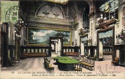 CPA Casino Monte Carlo La salle de Trente et Quarante