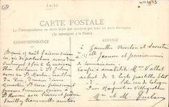 Vintage Postcard Rivets of Gier Joute on the basin of the channel