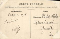 Vintage Postcard Pertuiset Celebrates Salvage company the Watchtower 1906