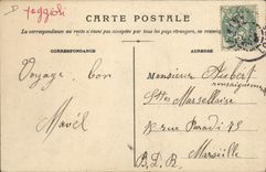 CPA Le Pertuiset Joutes du 26 aout 1906 TOP